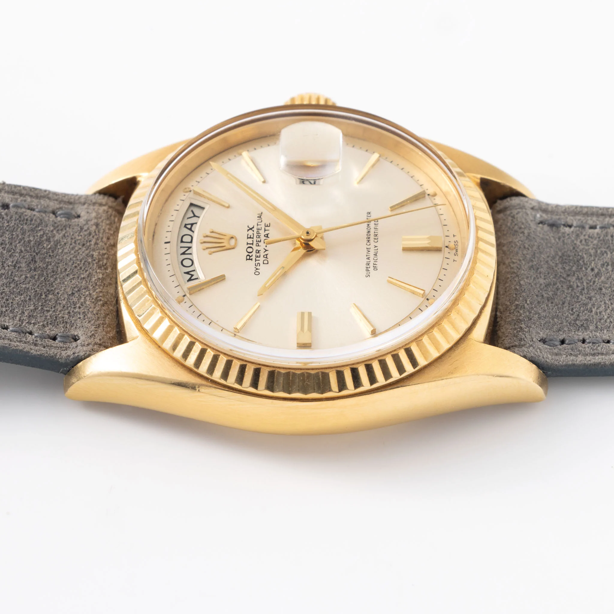 Rolex Day-Date 1803 Silver Dial with Cigarette Hands - Image 7