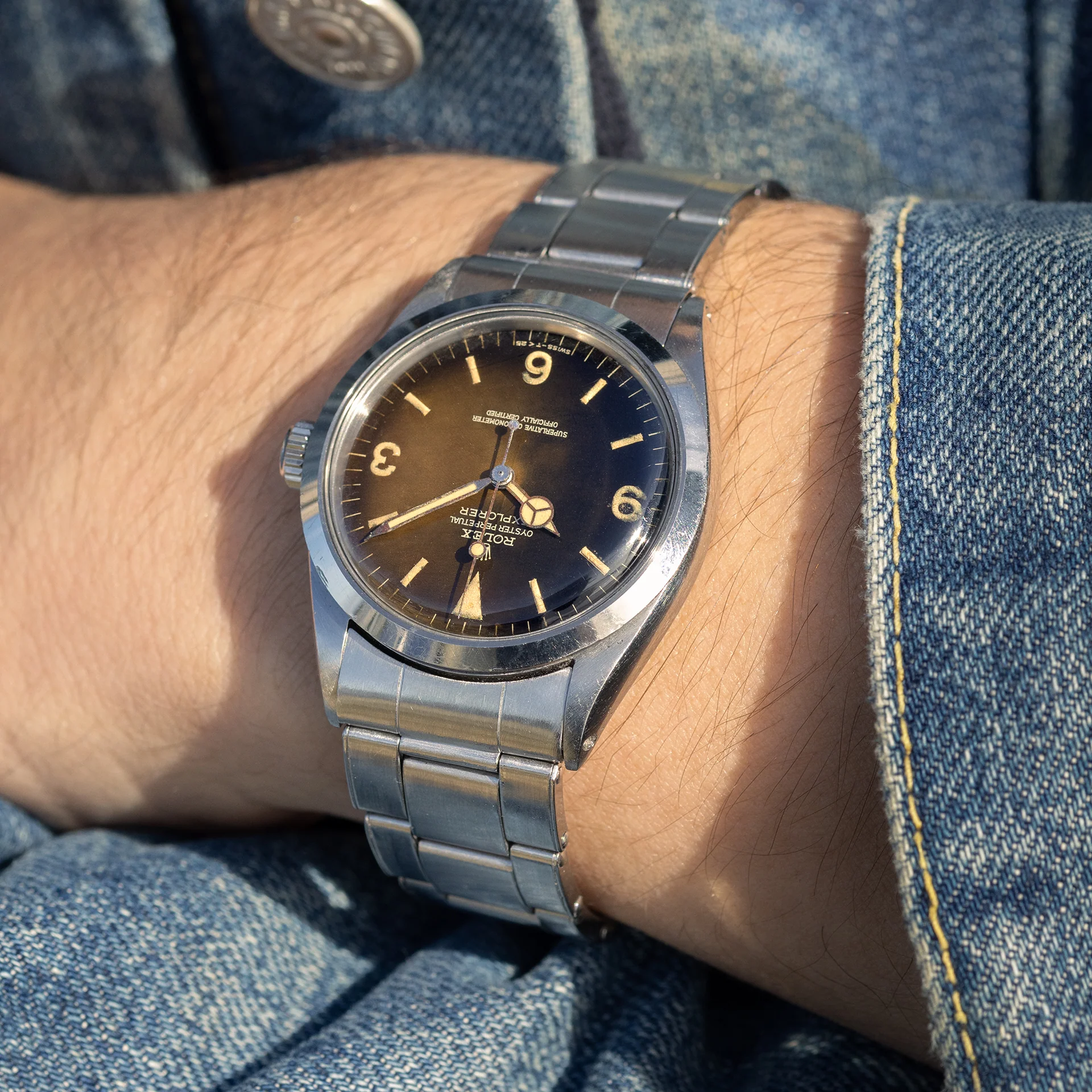 Rolex Explorer 1016 Gilt Chocolate Orange Tropical Dial - Image 3