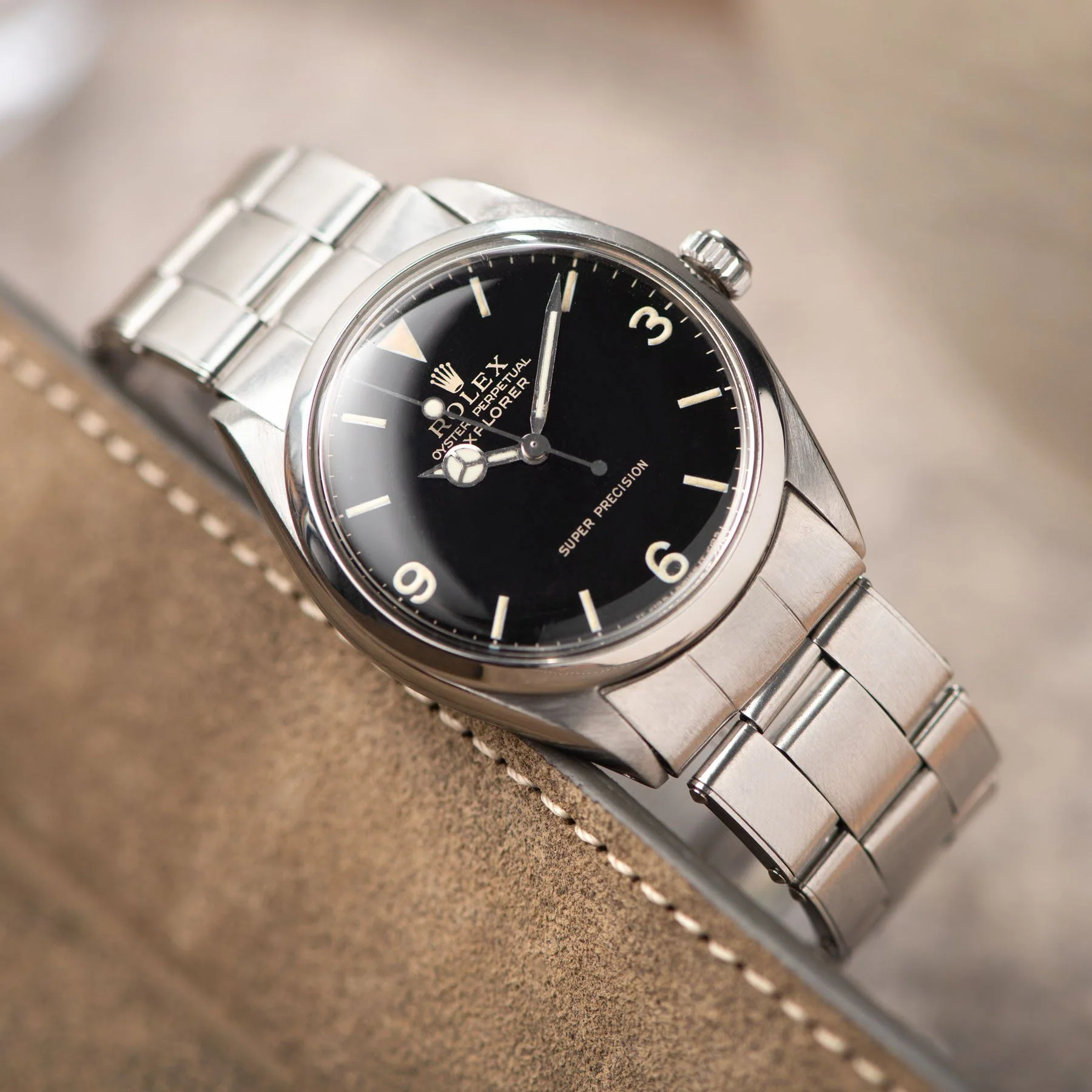 Rolex Explorer Gilt Dial Super Precision 5500 - Image 4