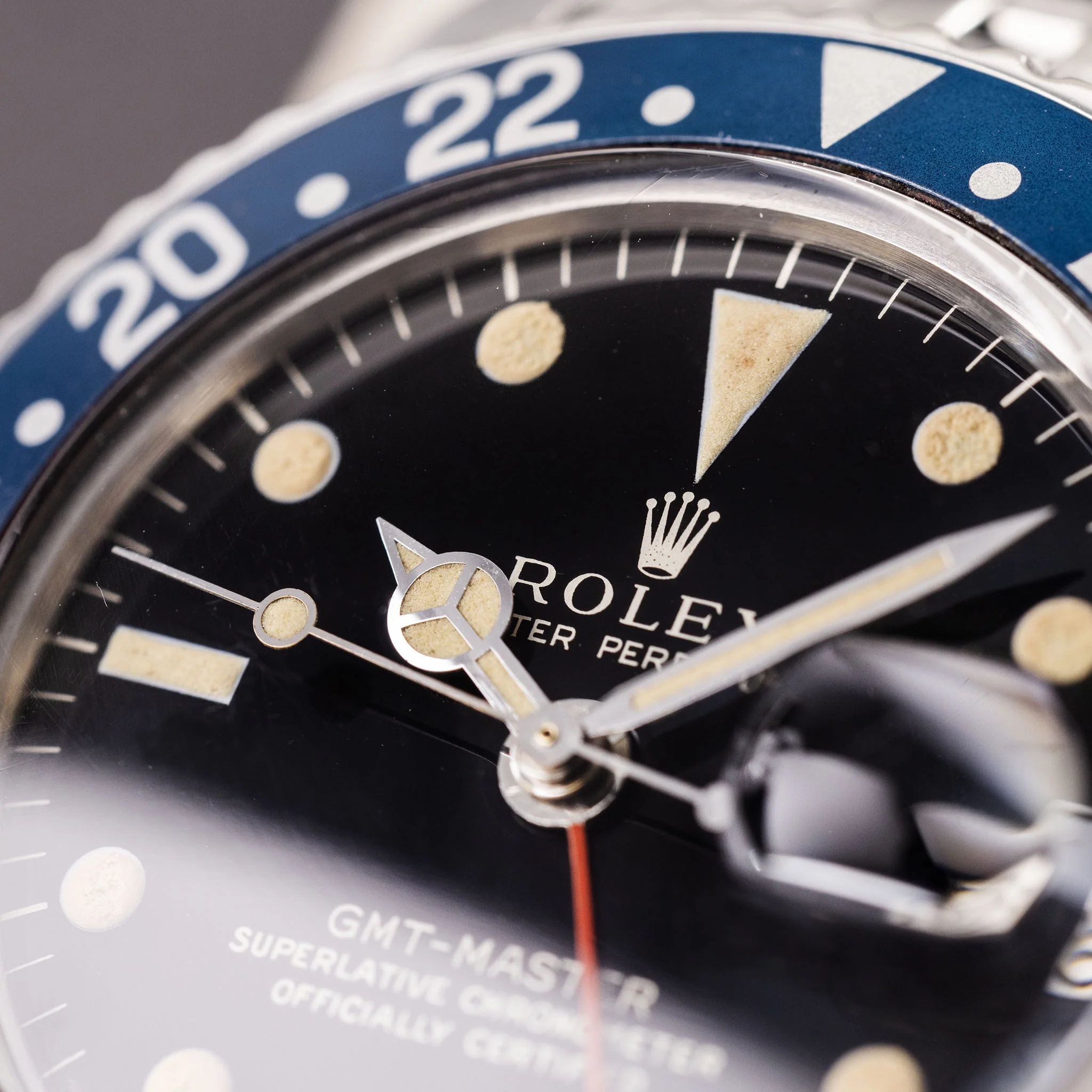 Rolex GMT-Master Ref 1675 Gilt Dial Pointed Crown Guard - Image 13