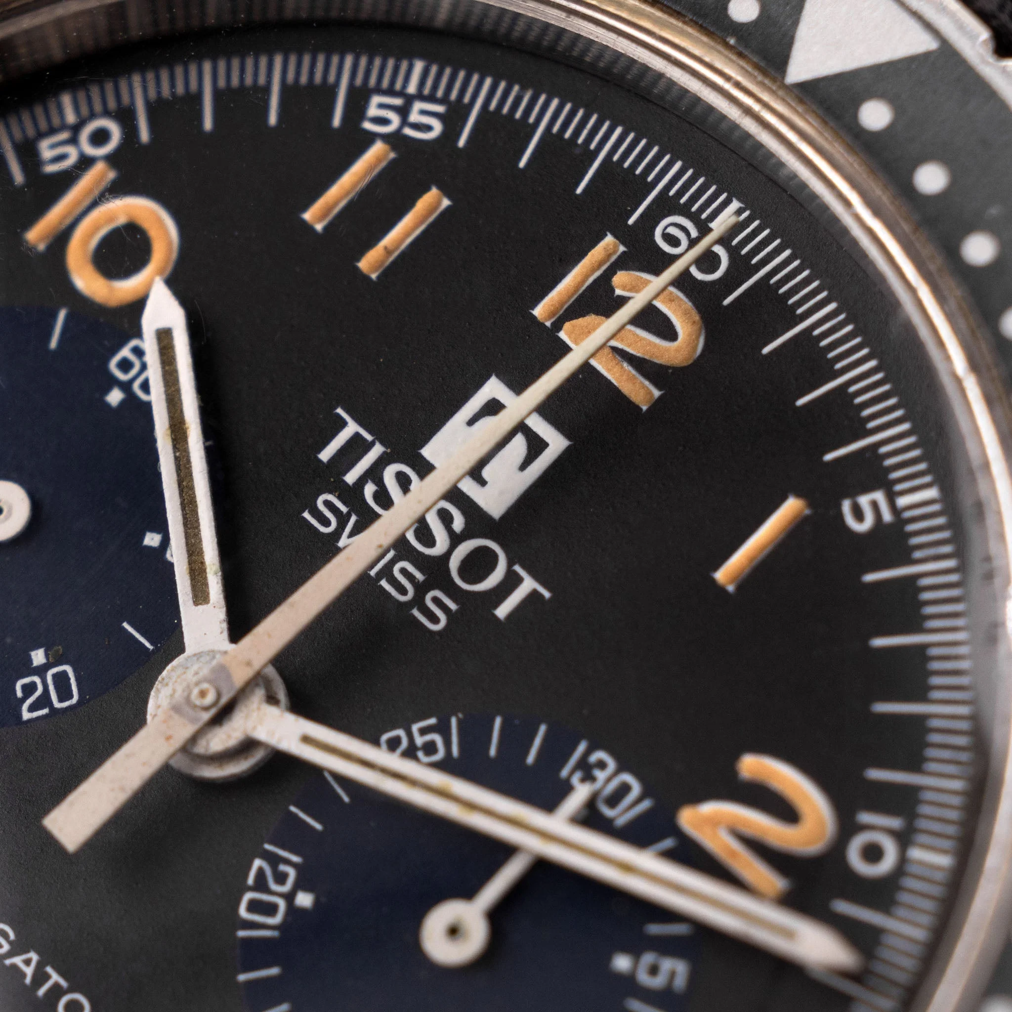 Tissot Navigator Chronograph Lemania Movement Ref 817 - Image 5